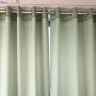 Stained curtain before professional treatment in balmoral