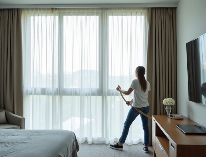 Balmoral Sheer Curtain Cleaning